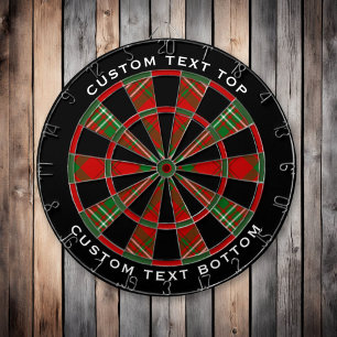 Diana Junta de Clan Scott Red Tartan Dart