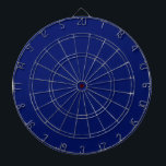 Diana Junta Navy Blue Dart<br><div class="desc">Placa Dart con fondo azul marino lista para tu texto o imágenes.</div>