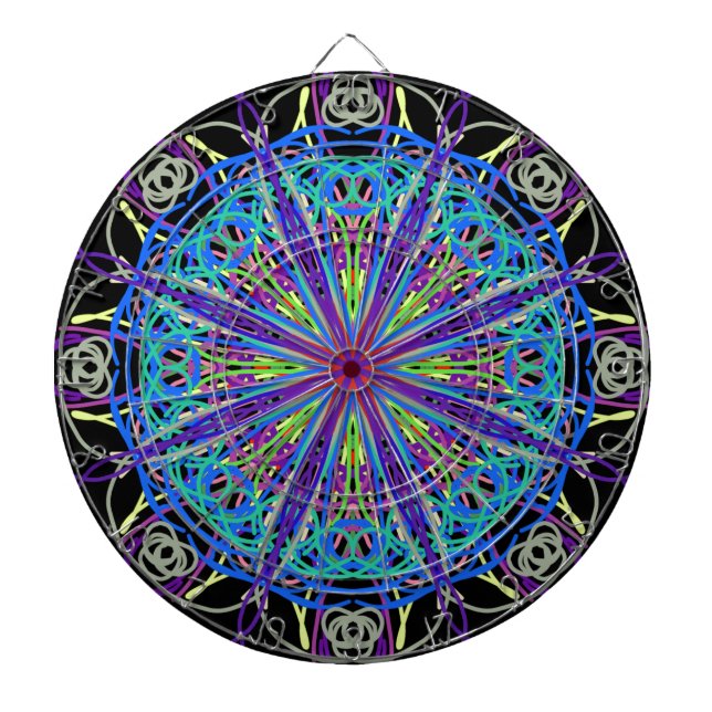 Diana Kaleidoscope Mandala Art Joyful Colores (Frente)