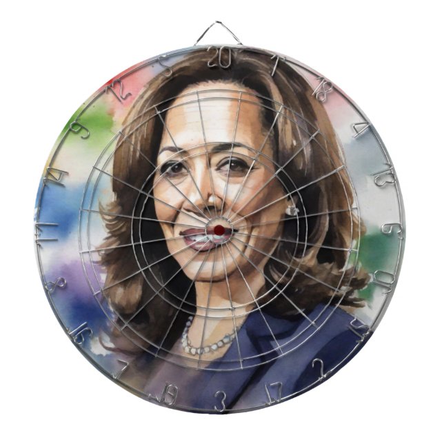 Diana Kamala Dartboard Junta republicana de Trump Lover  (Frente)