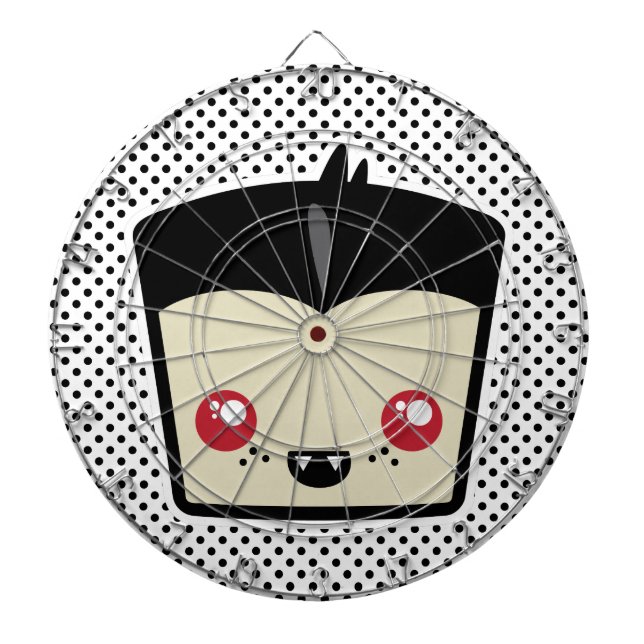 Diana Kawaii Dracula Dart Board (Frente)