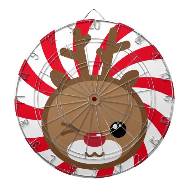 Diana Kawaii Reindeer Dart Board (Frente)