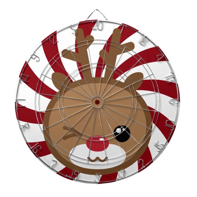 Diana Kawaii Reindeer Dart Board (Frente)
