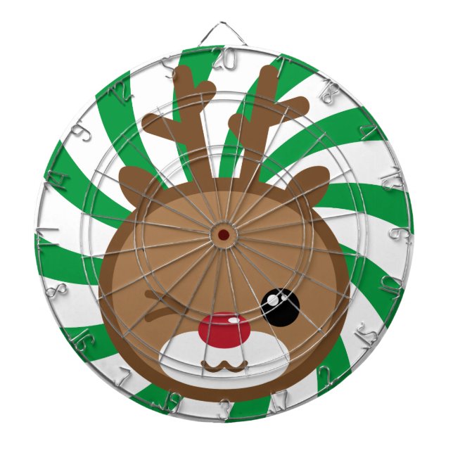 Diana Kawaii Reindeer Dart Board (Frente)