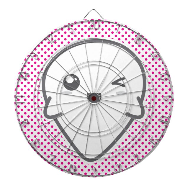 Diana Kawaii Winking Ghost Dart Board (Frente)