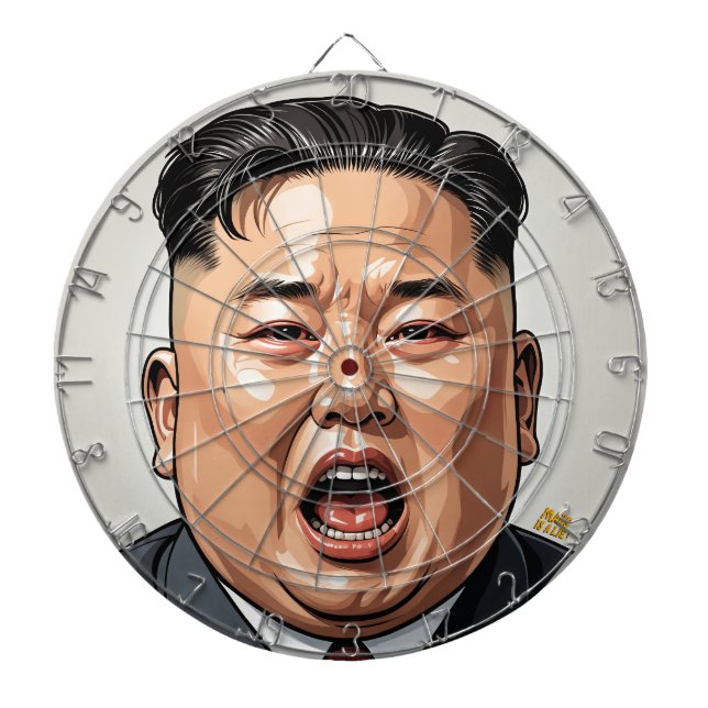 Diana Kim Jong-Il Dartboard – Take Aim,Make Your Point (Frente)