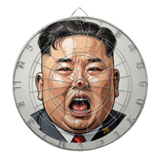 Diana Kim Jong-Un Dartboard – Redart-ed