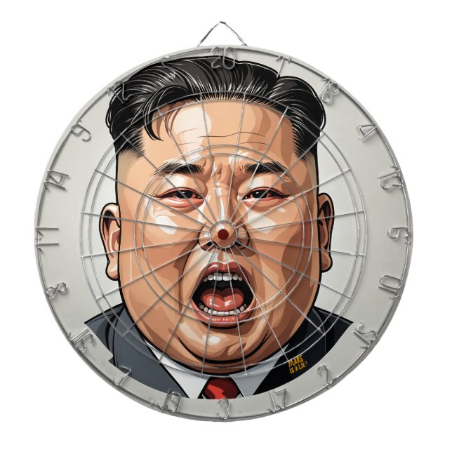 Diana Kim Jong-Un Dartboard – Redart-ed (Frente)