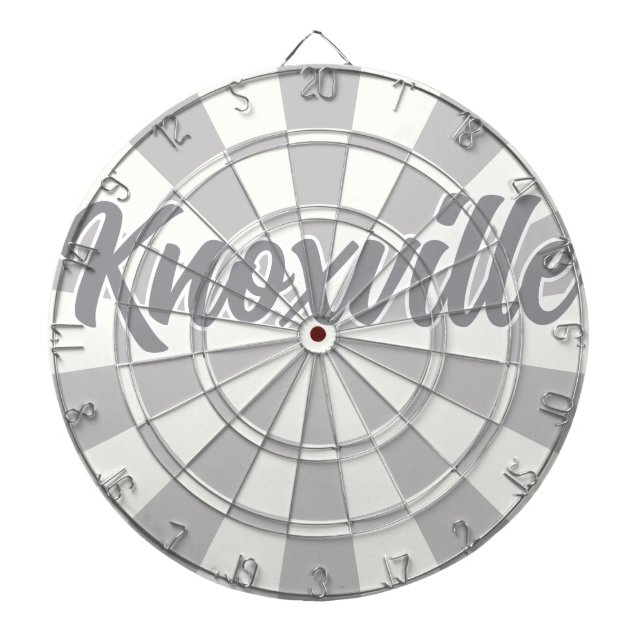 Diana Knoxville TN gris y blanco texto editable (Frente)