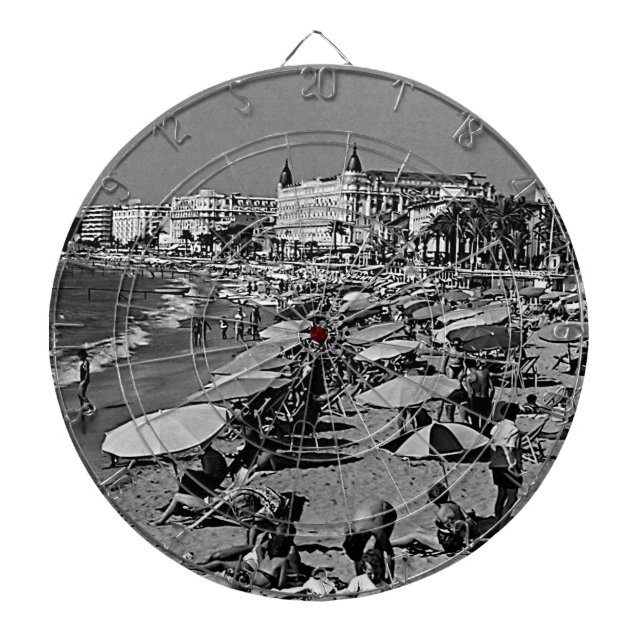 Diana La Francia vintage Cannes la playa (Frente)