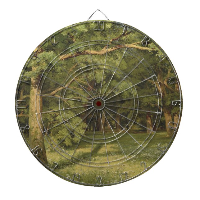 Diana La limpieza forestal (paisaje de Woodland) (Frente)