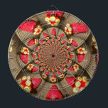 Diana La luz roja colorida: Arte de fresa Kaleidoscope<br><div class="desc">Delicia Roja colorida: Arte Kaleidoscope de fresa Presentando el "Colorido Deslumbramiento Rojo: Arte Kaleidoscopio de fresa", una pieza vibrante y juguetona que celebra la alegría de las fresas a través de un impresionante diseño kaleidoscopio. El diseño simétrico y los colores vibrantes crean una pieza divertida y llamativa, perfecta para añadir...</div>