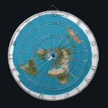 Diana La tierra plana AE azimutales traza alrededor de<br><div class="desc">La tierra plana AE azimutales traza alrededor de Dartboard</div>