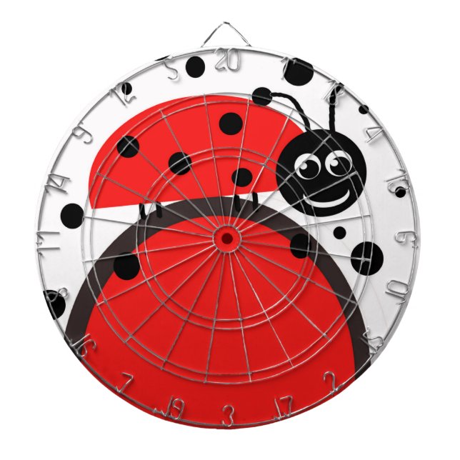 Diana Ladybug Dart Board (Frente)