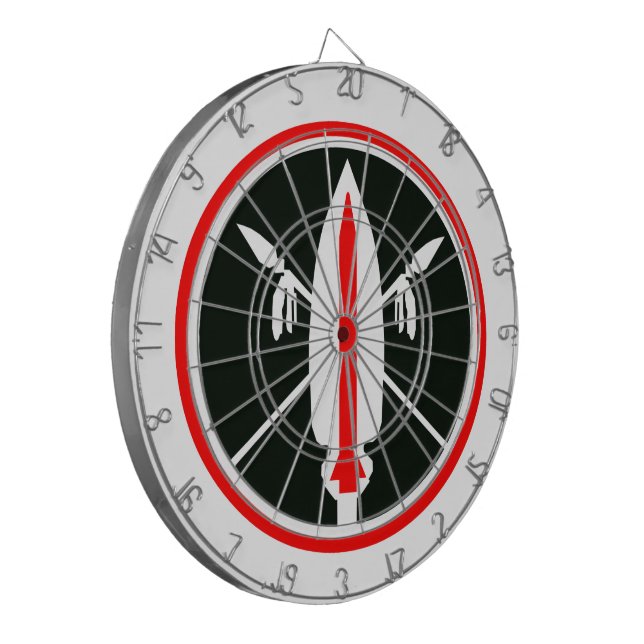 Diana Lance Misil Dartboard (Frente Izquierda)