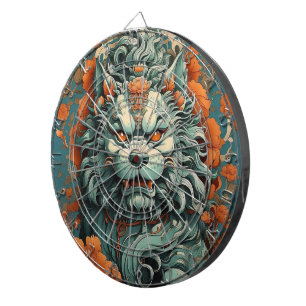 Diana León de la gripe de Wisdom Dartboard