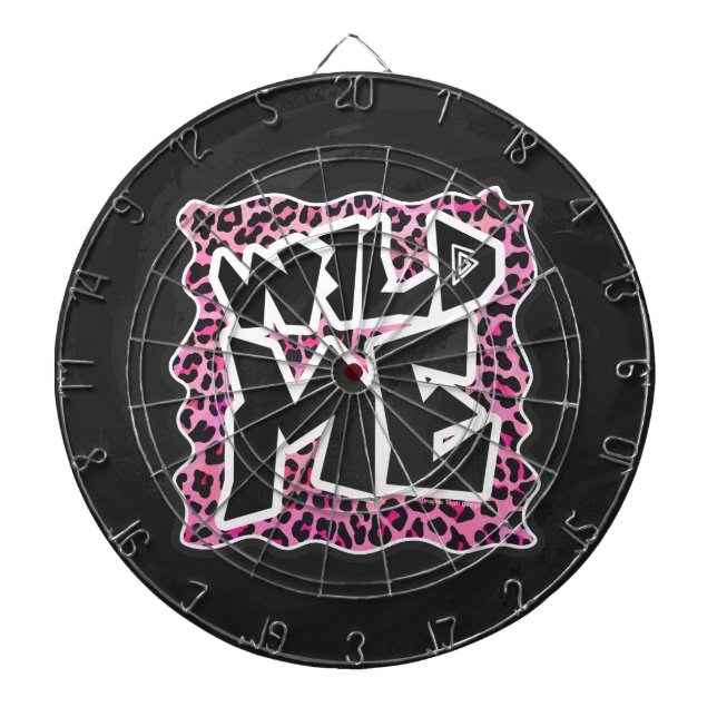 Diana Leopard Wild Me Black and Hot Pink Design (Frente)