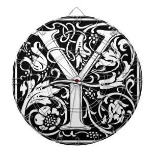 Diana Letra Y Monograma Medieval Art Nouveau