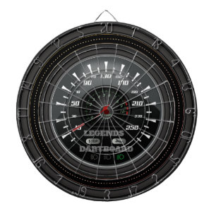 Diana Leyendas personalizadas Dartboard Speedometer Edit