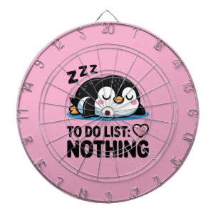 Diana lindo pingüino durmiendo, lista de tareas nada
