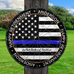 Diana Línea Azul delgada y policía de bandera estadounid<br><div class="desc">Cartel: Línea Azul delgada y bandera estadounidense (EE. UU.) - aplicación de la ley / temática policial - amar a mi país,  patriotas / hinchas deportivos</div>