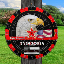 Diana Línea Roja Delgada y Bandera Americana, Bomberos /