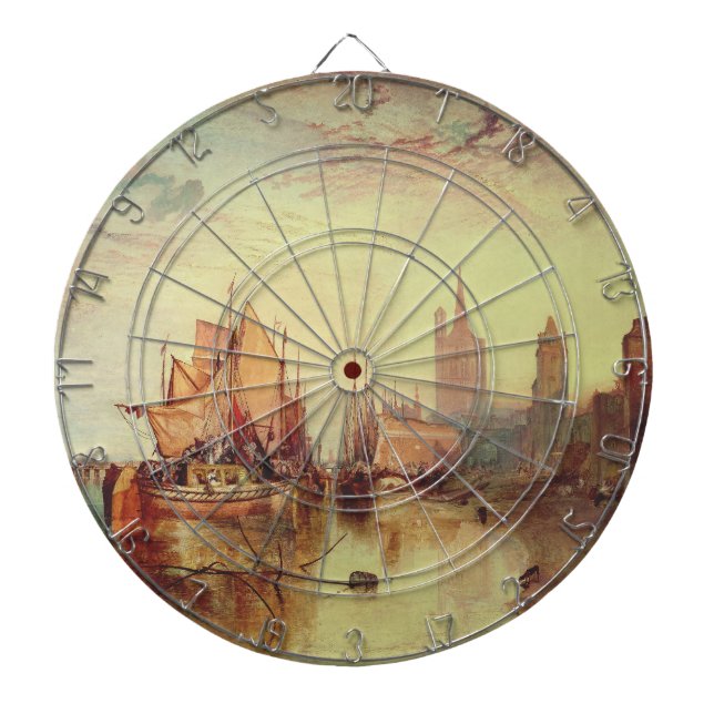 Diana Llegada de un Packet Boat por Joseph Turner (Frente)