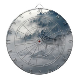 Diana Lobos en un paisaje invernal