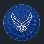 Diana Logo de la Fuerza Aérea de Estados Unidos - Azul<br><div class="desc">Este diseño presenta el logo oficial de la Fuerza Aérea de los Estados Unidos que aparece en un fondo azul audaz. Representando orgullo,  honor y tradición,  es un tributo atemporal al servicio y dedicación de la Fuerza Aérea de los Estados Unidos.</div>