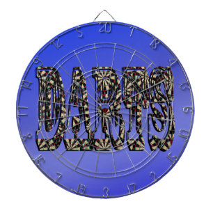 Diana Logotipo De Imagen De Dardos En Azul,