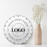 Diana Logotipo de negocio de círculo redondo personaliza<br><div class="desc">Promociona tu negocio con este fantástico tablero de dardos,  con la plantilla de logotipo de personalizado! Añade fácilmente tu propio logotipo haciendo clic en la opción "personalizar".</div>