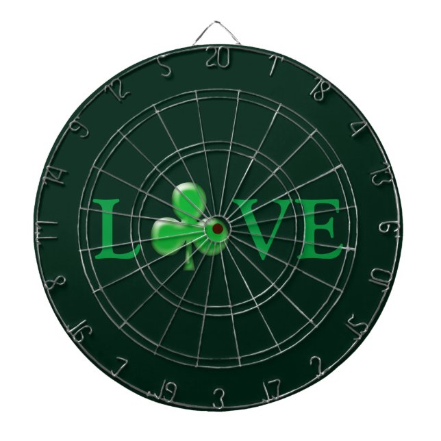 Diana Love Green Clover Shamrock Saint Patrick's Day (Frente)