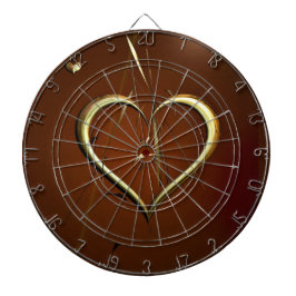 Diana Love Shards of Gold Dart Board