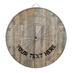 Diana Luz angustiada Placas de grano Rustic Wood