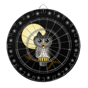 Diana Lwood Owl Cute Personalizado Dart Board