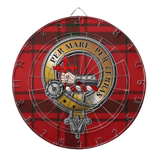 Diana MacDonald Sleet Tartan & Badge (Frente)
