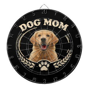 Diana Mamá Perro — Camiseta con retrato de Golden Retrie