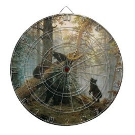 Diana Mañana en un bosque de pinos (Osos en el bosque)