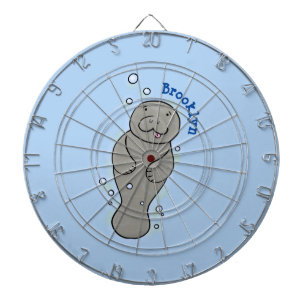 Diana Manatí de bebé con ilustracion de burbujas