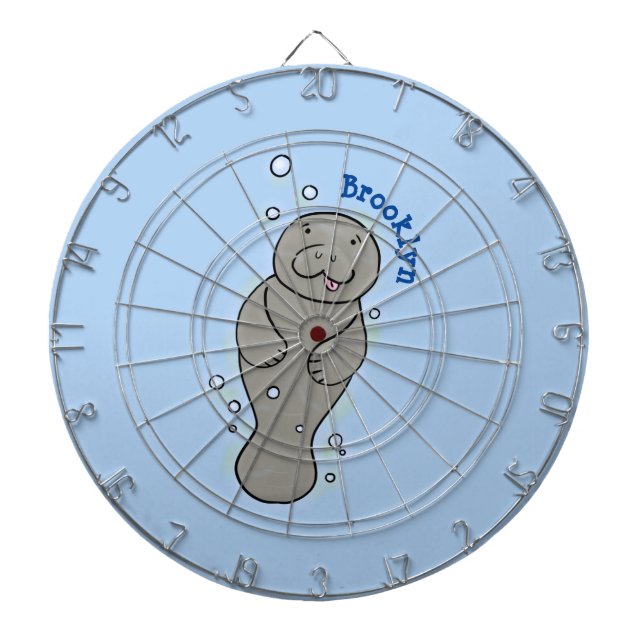 Diana Manatí de bebé con ilustracion de burbujas (Frente)