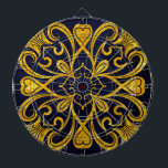 Diana Mandala<br><div class="desc">mandala, blue, gold, zen, meditation, wedding, chakra, wedding, flower , pattern indian, baroque</div>