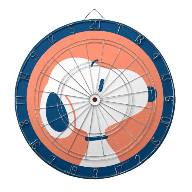 Diana Maní | Patrón de sueños de deco azul oscuro Snoopy (Frente)