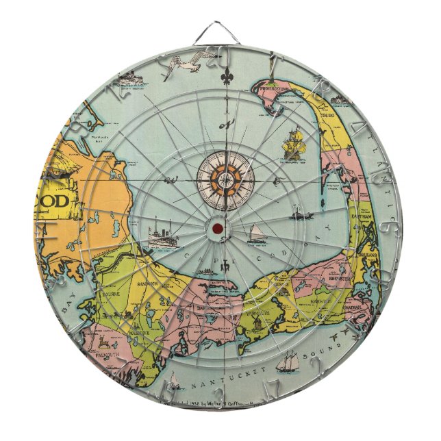 Diana Mapa de cosecha de Cabo Cod (Frente)