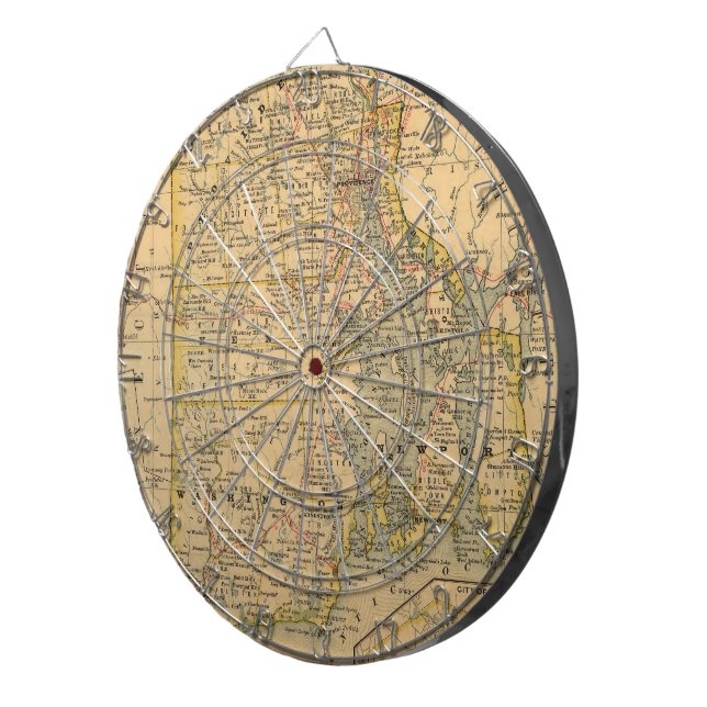 Diana Mapa de época de la isla de Roda (1875) (Frente Derecha)