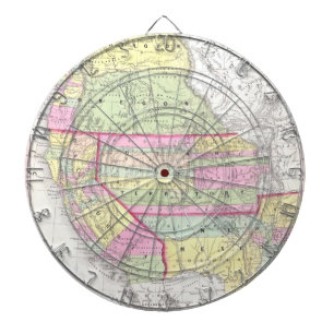 Diana Mapa de época de los Estados Unidos occidentales (
