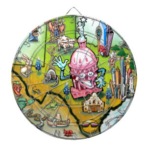 Diana Mapa de Personalizados de Austin Texas