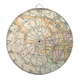 Diana Mapa Histórico Antiguo de Estados Unidos 1830