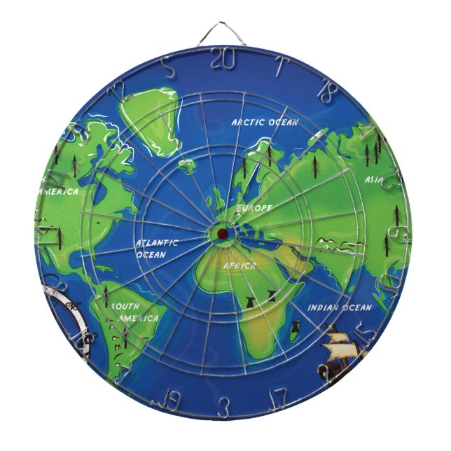 Diana Mapa mundial (Frente)
