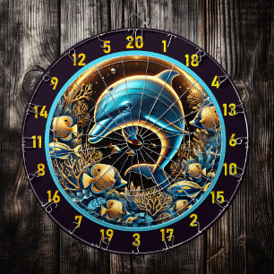 Diana Marine Majesty Dolphin Dartboard Magic