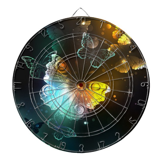 Diana Mariposa luminosa y mariposas nocturnas (Frente)